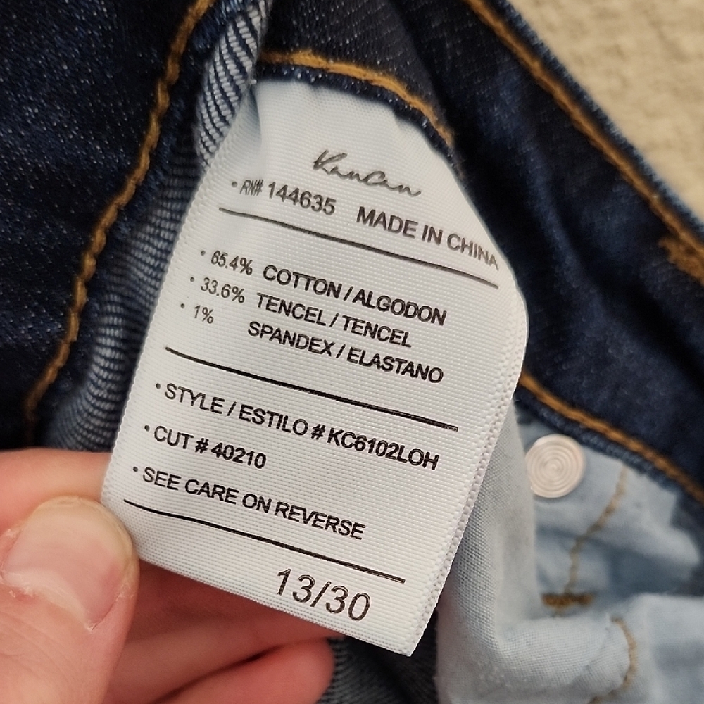 KanCan Blue Flare Denim Jeans - Picture 9 of 10